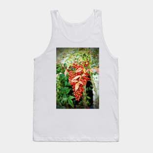 Red Berries Tank Top